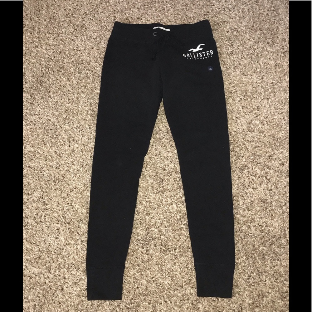 NWT Black Hollister sweatpants